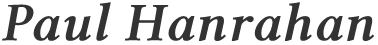 Paul Hanrahan Paul Hanrahan